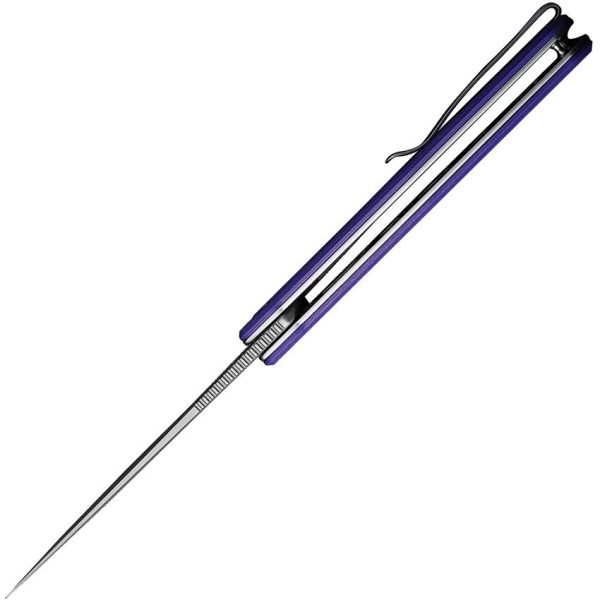Sencut Scitus Linerlock Folding Knife - Purple G10