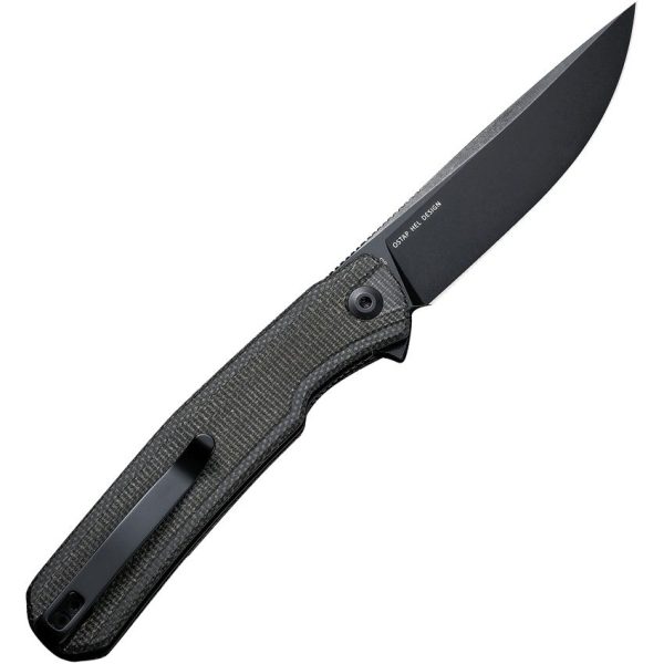 S210423_add_03.jpg Sencut Scitus Linerlock Folding Knife - Green Micarta