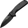 SENCUT ArcBlast Button Lock Black Aluminum