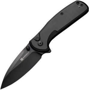 SENCUT ArcBlast Button Lock Black Aluminum
