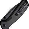 SENCUT ArcBlast Button Lock Black Aluminum