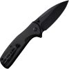 SENCUT ArcBlast Button Lock Black Aluminum
