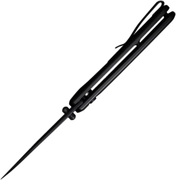 SENCUT ArcBlast Button Lock Black Aluminum