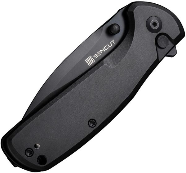 SENCUT ArcBlast Button Lock Black Aluminum