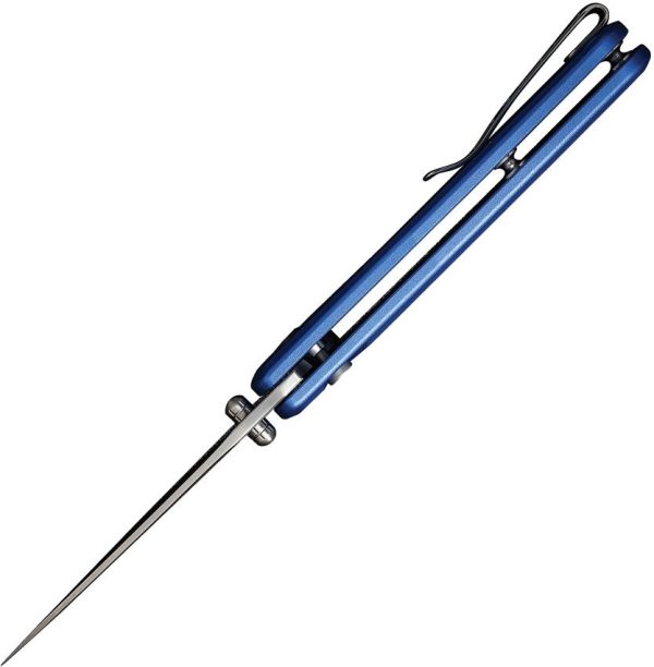 SENCUT ArcBlast Button Lock Blue Aluminum