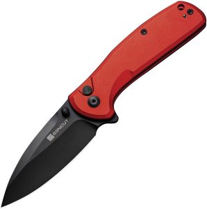 SENCUT ArcBlast Button Lock Red Aluminum