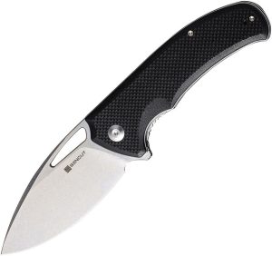SENCUT Phantara Linerlock Black G10 Drop Point