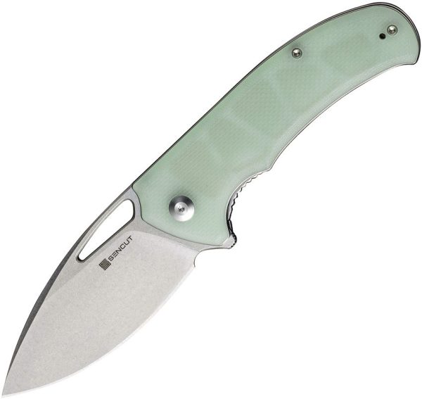 SENCUT Phantara Linerlock Jade G10 Drop Point