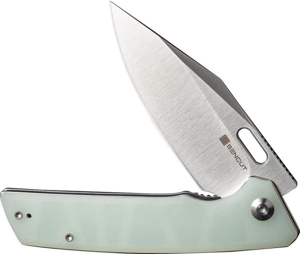 SENCUT GlideStrike Linerlock Jade G10