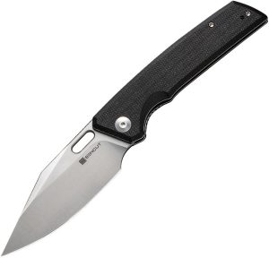 SENCUT GlideStrike Linerlock Black G10 Folding Knife