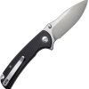 SENCUT Pulsewave Button Lock Black G10 Folding Knife