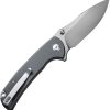 SENCUT Pulsewave Button Lock Folding Knife 3.5" Gray