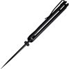 SENCUT Errant Linerlock Black G10 Drop Point Knife