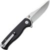 SENCUT Errant Linerlock Black Micarta Folding Knife