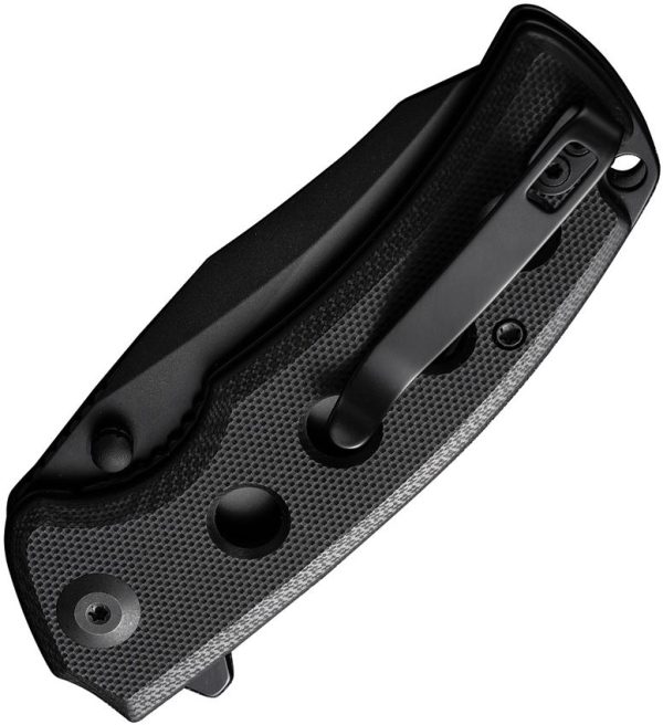 SENCUT Excalis Linerlock Black G10 Reverse Tanto