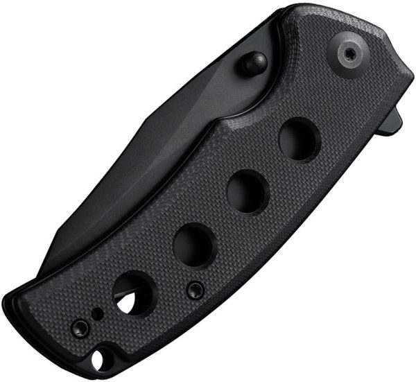 SENCUT Excalis Linerlock Black G10 Reverse Tanto