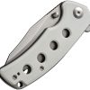 SENCUT Excalis Linerlock White G10 Reverse Tanto