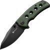 S230683.jpg SENCUT Excalis Linerlock Green Micarta Reverse Tanto