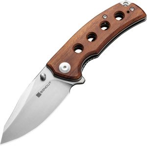 Sencut Excalis Linerlock - Guibourtia Wood Handle