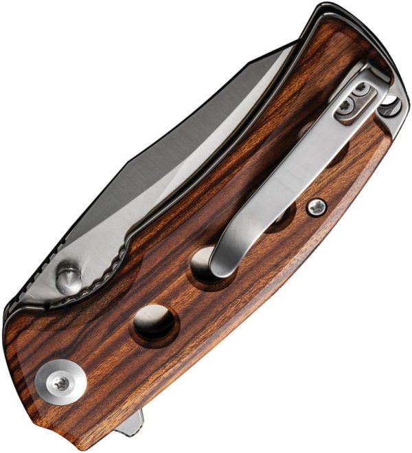 Sencut Excalis Linerlock - Guibourtia Wood Handle