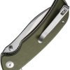 Sencut Borzam Linerlock - OD Green G10 Handle