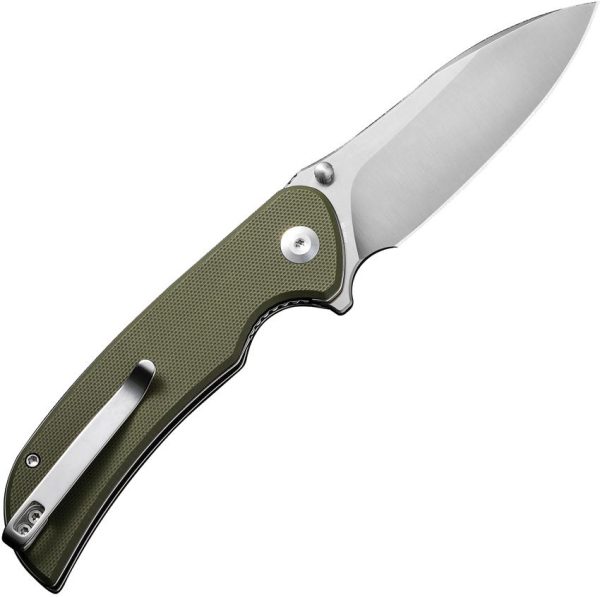 Sencut Borzam Linerlock - OD Green G10 Handle