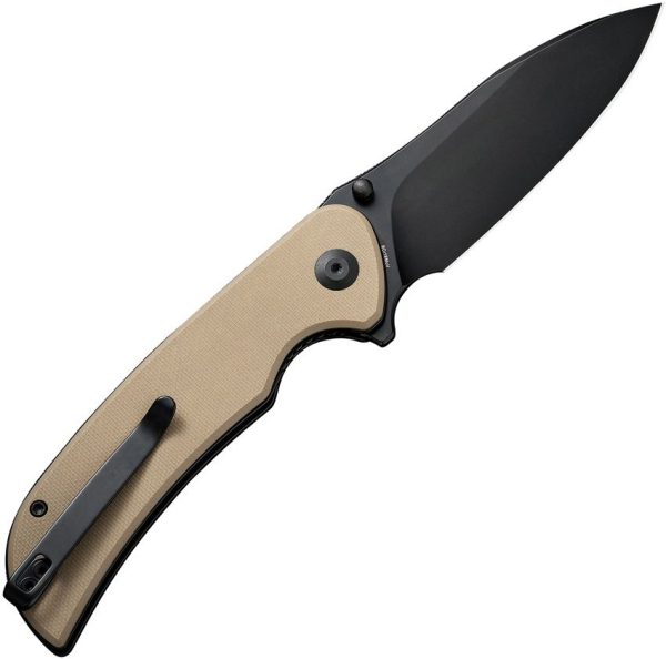 Sencut Borzam Linerlock - Tan G10 Handle