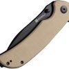 Sencut Borzam Linerlock - Tan G10 Handle