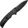 Sencut Borzam Linerlock - Black Canvas Micarta