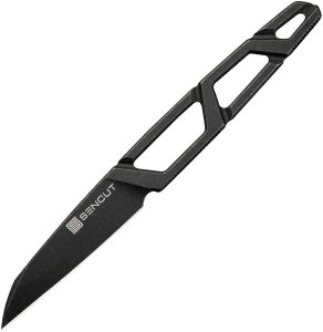 Sencut TEXO Neck Knife - Black Stonewash