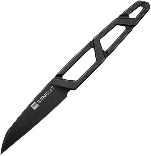 Sencut TEXO Neck Knife - Black Stonewash