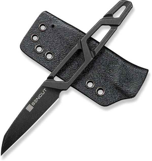 Sencut TEXO Neck Knife - Black Stonewash