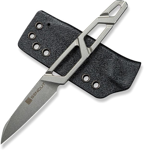 Sencut TEXO Neck Knife - Stonewash