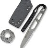 Sencut TEXO Neck Knife - Stonewash