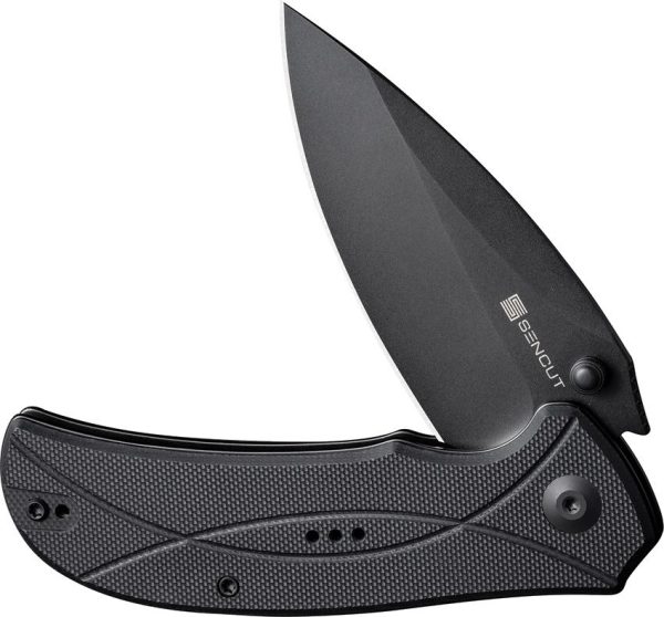S230971_add_02.jpg Sencut Hyrax Linerlock - Black G10 Handle