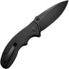 Sencut Cybrix Button Lock - Black Aluminum