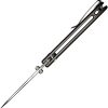 Sencut Cybrix Button Lock - Gray Aluminum