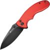 Sencut Cybrix Button Lock Red Aluminum Folding Knife