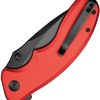 Sencut Cybrix Button Lock Red Aluminum Folding Knife