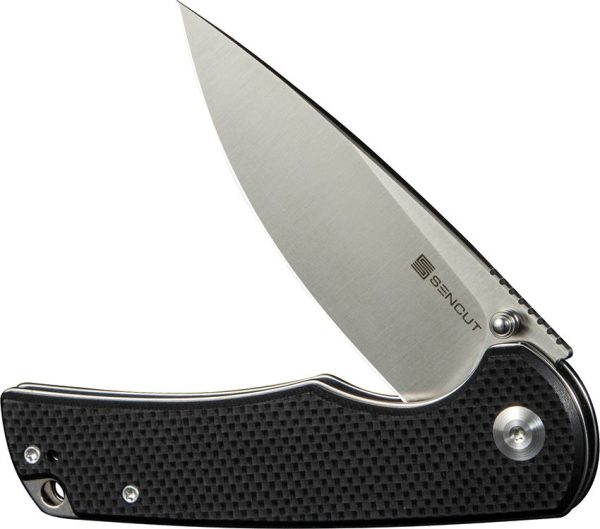 Sencut Praktisk Linerlock Black G10 Drop Point Knife