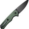 Sencut Praktisk Linerlock Green Micarta Drop Point Knife