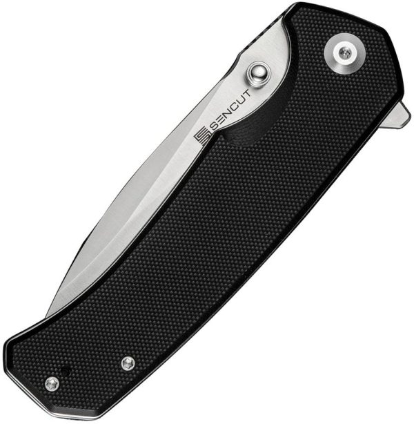S240251_add_05.jpg Sencut Skarnax Linerlock Black G10 Drop Point Knife
