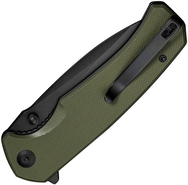 Sencut Skarnax Linerlock OD Green G10 Drop Point Knife