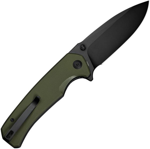 Sencut Skarnax Linerlock OD Green G10 Drop Point Knife