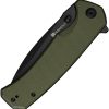 Sencut Skarnax Linerlock OD Green G10 Drop Point Knife