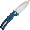 Sencut Skarnax Linerlock Blue Micarta Drop Point Knife
