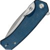 Sencut Skarnax Linerlock Blue Micarta Drop Point Knife