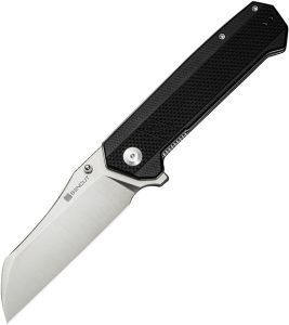Sencut Draxor Linerlock Black G10 Sheepsfoot Knife