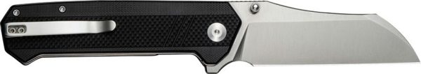 Sencut Draxor Linerlock Black G10 Sheepsfoot Knife
