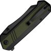 Sencut Draxor Linerlock Black/Green G10 Sheepsfoot Knife